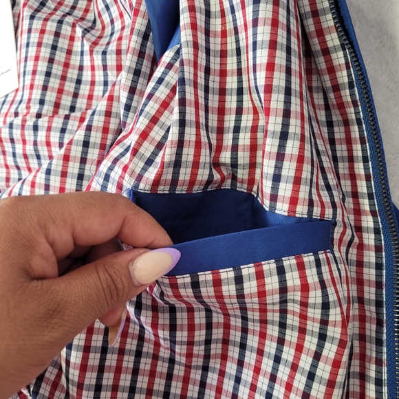 Ben Sherman Harrington Bomber Jacket True Blue Size Small New BS30JK001 - Picture 9 of 13